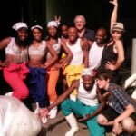 Backstage at Regiments Capital Show, Joburg